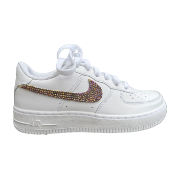 Bruidssneakers wit gekleurde kristalsteentjes Diamonds & Kicks