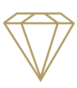 Diamonds & Kicks gouden diamand